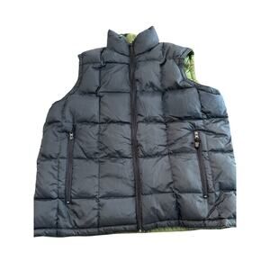 Ivy Crew Men’s  Down Puffer Vest Black Size XL